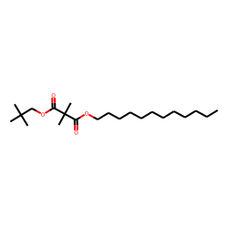 Dimethylmalonic acid, dodecyl neopentyl ester