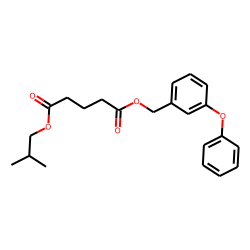 Glutaric acid, isobutyl 3-phenoxybenzyl ester