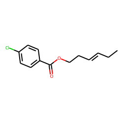 Benzoic acid, 4-chloro, (Z)-3-hexenyl ester