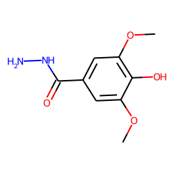 Benzoic acid, 4-hydroxy-3,5-dimethoxy-, hydrazide
