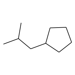 Cyclopentane, (2-methylpropyl)-