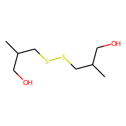 bis-[3,3-(2-Methylpropanol-1)] disulfide