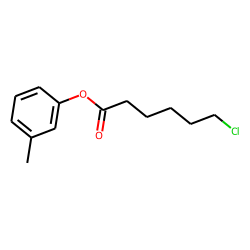 6-Chlorohexanoic acid, 3-methylphenyl ester