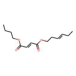Fumaric acid, butyl trans-hex-3-enyl ester