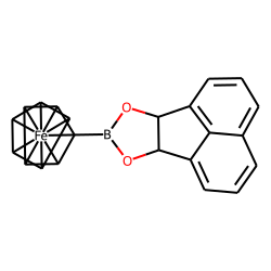 cis-Acenaphthene-1,2-diol, ferrocenylboronate