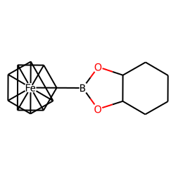 Cyclohexane-cis-1,2-diol, ferroceneboronate derivative