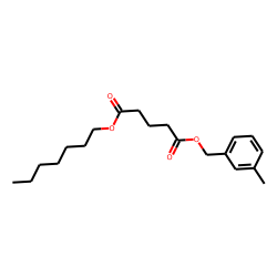 Glutaric acid, heptyl 3-methylbenzyl ester