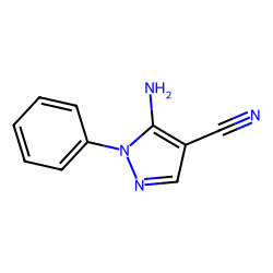 5-Amino-1-phenylpyrazole-4-carbonitrile