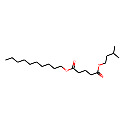 Glutaric acid, decyl 3-methylbutyl ester