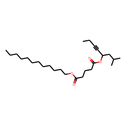 Glutaric acid, dodecyl 2-methyloct-5-yn-4-yl ester