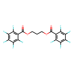 Propane-1,3-diyl bis(2,3,4,5,6-pentafluorobenzoate)
