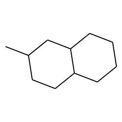 cis,cis-Bicyclo[4.4.0]decane, 3-methyl