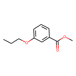 Benzoic acid, 3-propyloxy-, methyl ester
