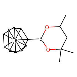 2-Methylpentane-2,4-diol, ferrocenylboronate