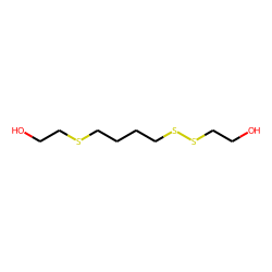 1-(2-Hydroxyethylthio)-4-(2-hydroxyethyldithio)butane