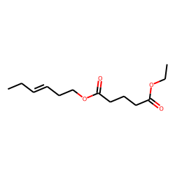 Glutaric acid, ethyl trans-hex-3-enyl ester
