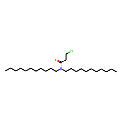 Propanamide, N,N-diundecyl-3-chloro-
