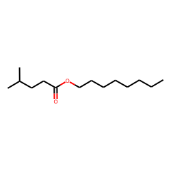 Pentanoic acid, 4-methyl, octyl ester