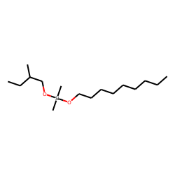 Silane, dimethyl(2-methylbutoxy)nonyloxy-