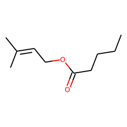 Valeric acid, 3-methylbut-2-enyl ester