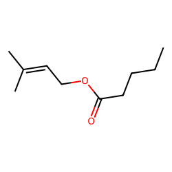 valeric acid, 3-methylbut-2-enyl ester