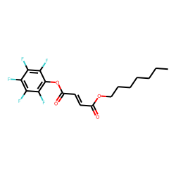 Fumaric acid, heptyl pentafluorophenyl ester