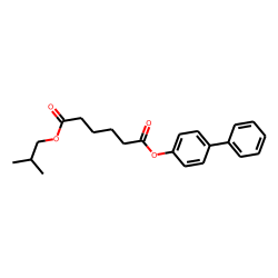 Adipic acid, 4-biphenyl isobutyl ester