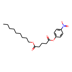 Glutaric acid, 4-nitrophenyl nonyl ester