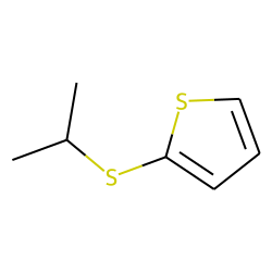 Thiophene, 2-[(1-methylethyl)thio]-