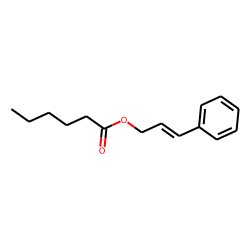 Hexanoic acid, 3-phenyl-2-propenyl ester