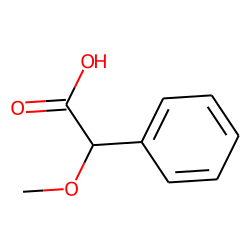 Benzeneacetic acid, «alpha»-methoxy-, (.+/-.)-