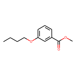 Benzoic acid, 3-butyloxy-, methyl ester