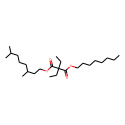 Diethylmalonic acid, 3,7-dimethyloctyl octyl ester