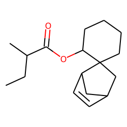 8,9,10-trinorborn-5-ene-2-spiro-1'-(2'-(2-methylbutanoyloxy)cyclohexane)