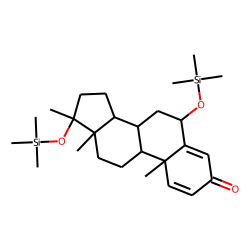 17«alpha»-Methyl-6«beta»,17«beta»-dihydroxy-1,4-androstadien-3-one, bis(trimethylsilyl)