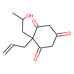 5-Allyl-5-(2-hydroxypropyl)barbituric acid