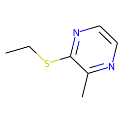 Pyrazine, 2-(ethylthio)-3-methyl
