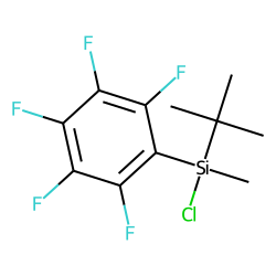 t-Butylpentafluorophenylmethylchlorosilane