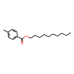 p-Toluic acid, decyl ester