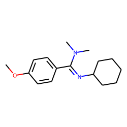 N,N-Dimethyl-N'-cyclohexyl-p-methoxybenzamidine