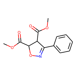 4,5-Isoxazoledicarboxylic acid, 4,5-dihydro-3-phenyl-, dimethyl ester, cis-