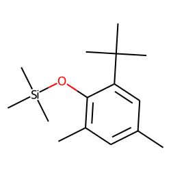 6-tert-Butyl-2,4-dimethylphenol, TMS