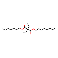 Diethylmalonic acid, heptyl octyl ester