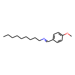 p-methoxybenzylidene-nonyl-amine