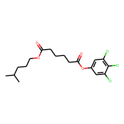 Adipic acid, isohexyl 3,4,5-trichlorophenyl ester