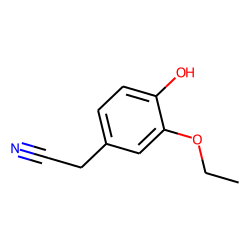 3-Ethoxy-4-hydroxyphenylacetonitrile