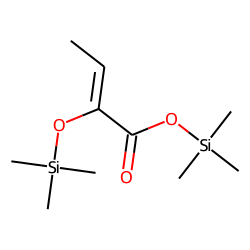2-Butenoic acid, 2-[(trimethylsilyl)oxy]-, trimethylsilyl ester
