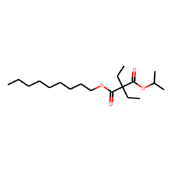 Diethylmalonic acid, isopropyl nonyl ester