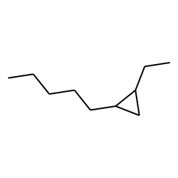 Cyclopropane, 1-ethyl-2-pentyl-