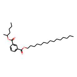 Isophthalic acid, hex-2-yl pentadecyl ester